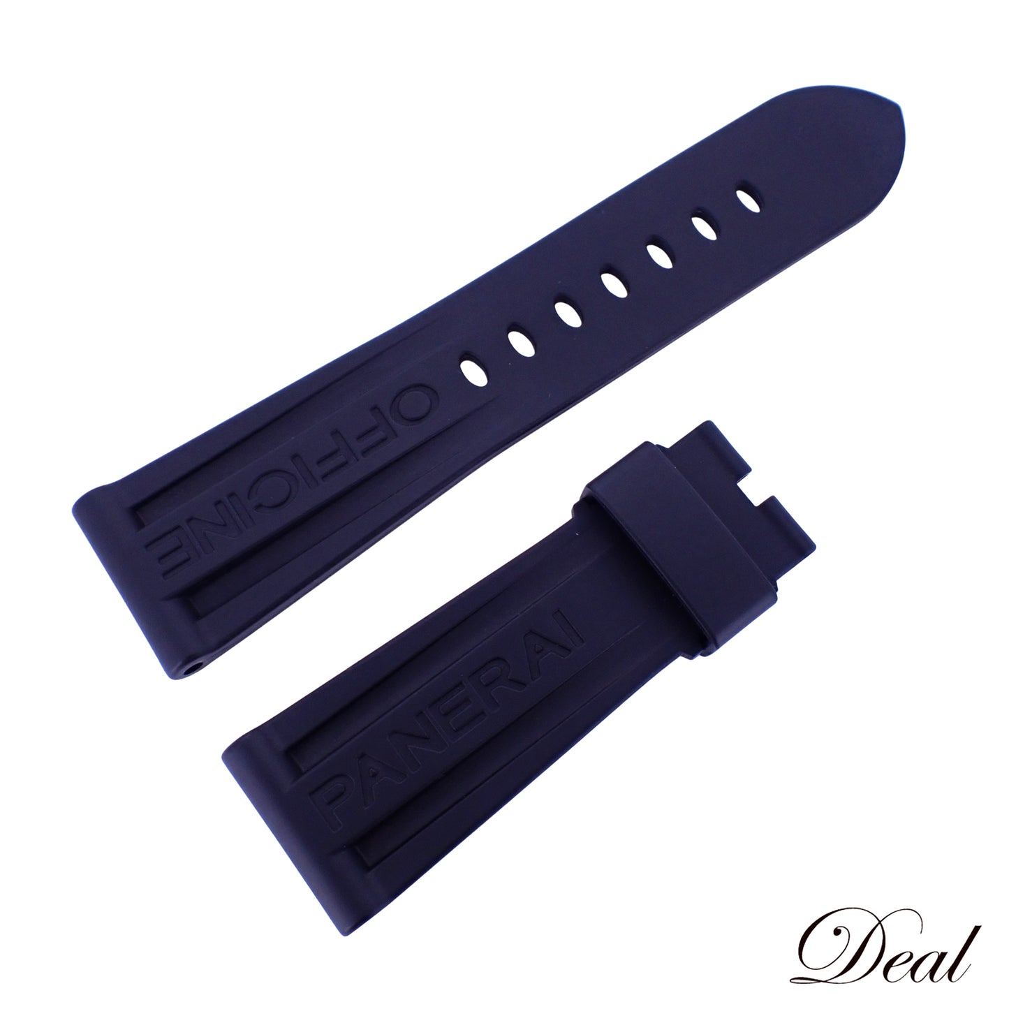 PANERAI パネライ 純正 ラバーベルト 26mm ブラック メンズ 時計ベルト