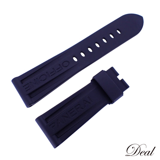 PANERAI パネライ 純正 ラバーベルト 26mm ブラック メンズ 時計ベルト