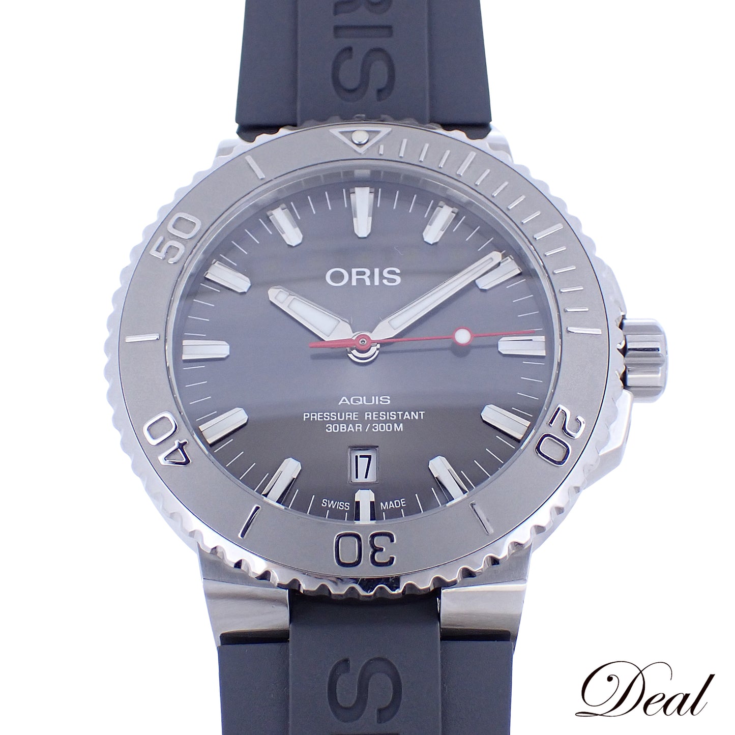 ORIS オリス アクイス デイト レリーフ 733 7730 4153 42463EB メンズ 腕時計