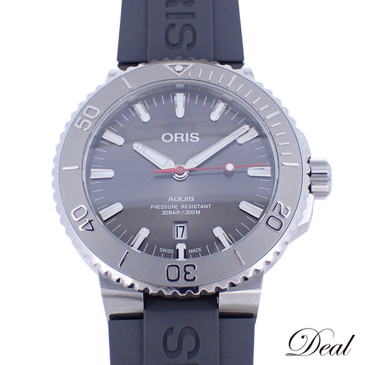 ORIS オリス アクイス デイト レリーフ 733 7730 4153 42463EB メンズ 腕時計