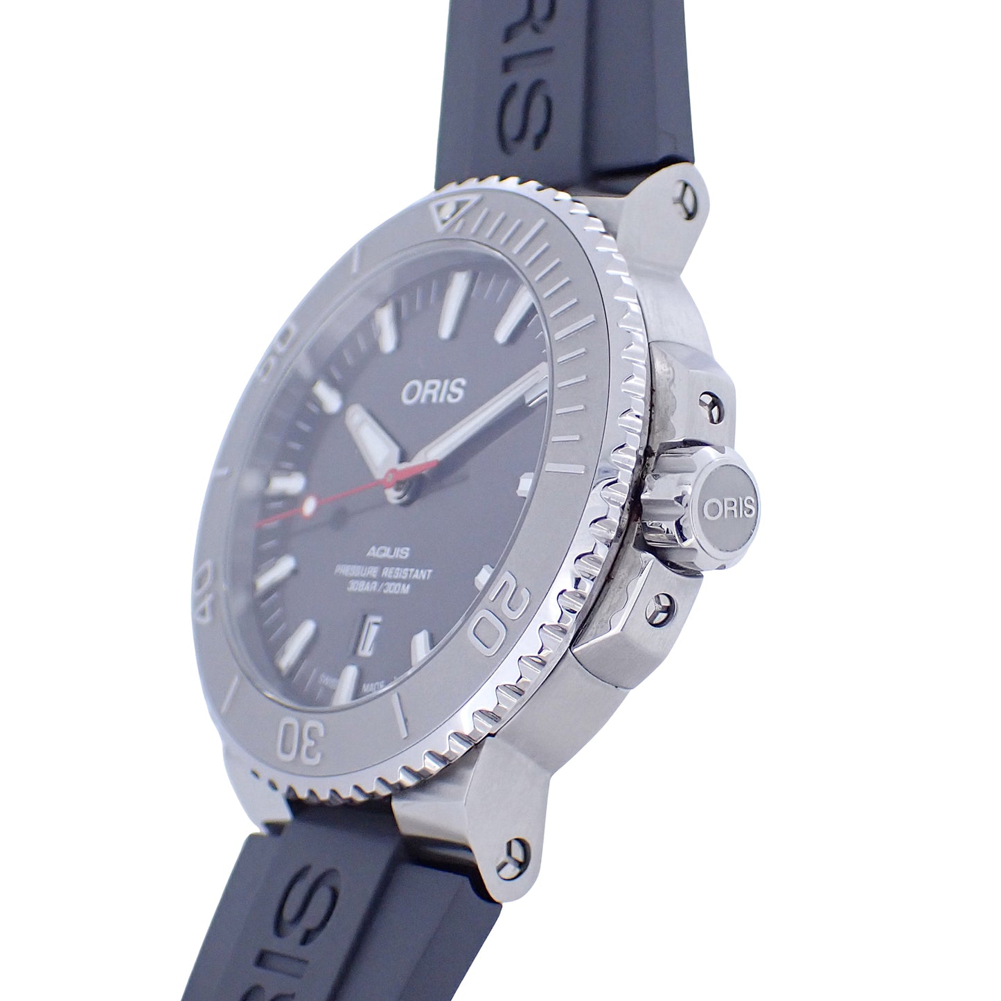 ORIS オリス アクイス デイト レリーフ 733 7730 4153 42463EB メンズ 腕時計