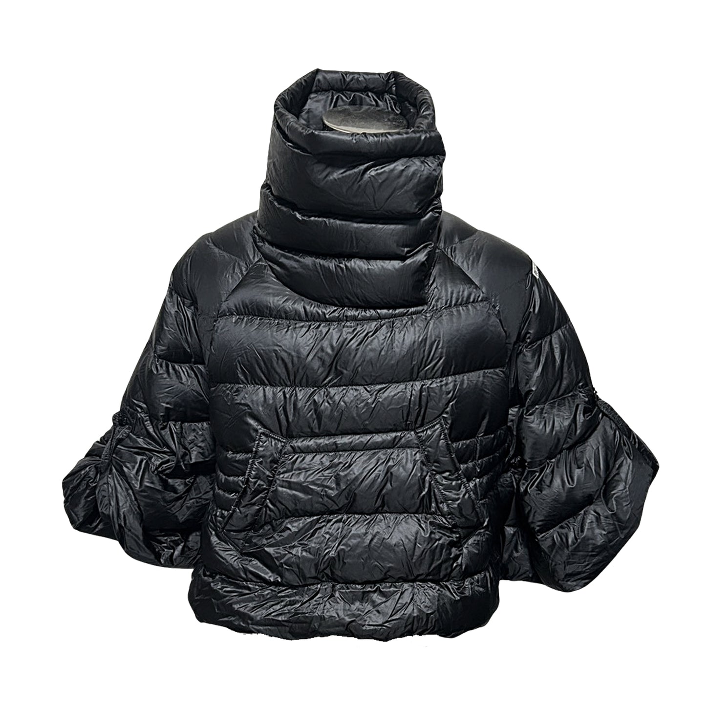 MONCLER モンクレール ダウンジャケット ケープ ブラック レディース ポンチョ