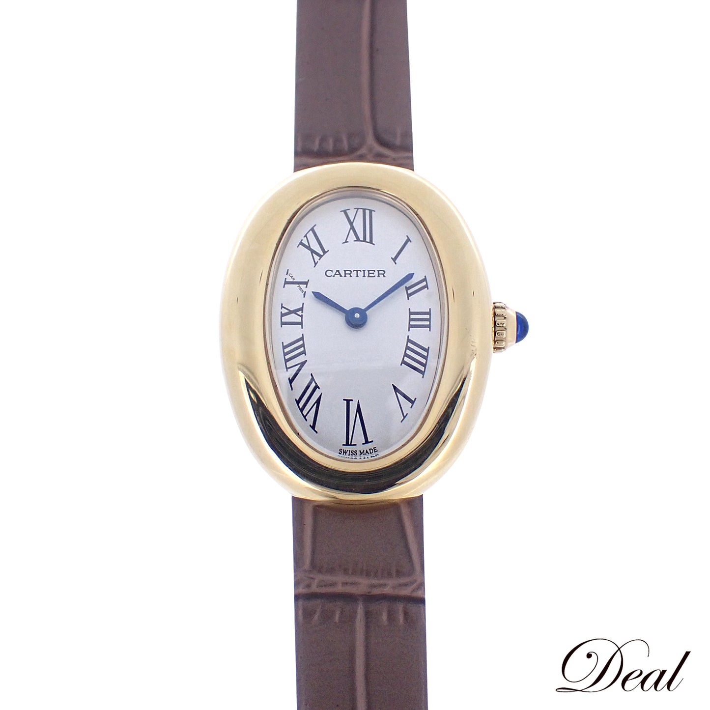 K18YG Cartier カルティエ ベニュワールSM WGBA0007 レディース 腕時計