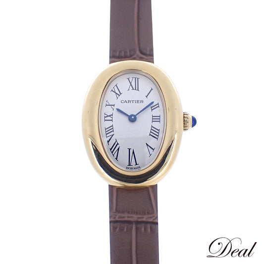 K18YG Cartier カルティエ ベニュワールSM WGBA0007 レディース 腕時計