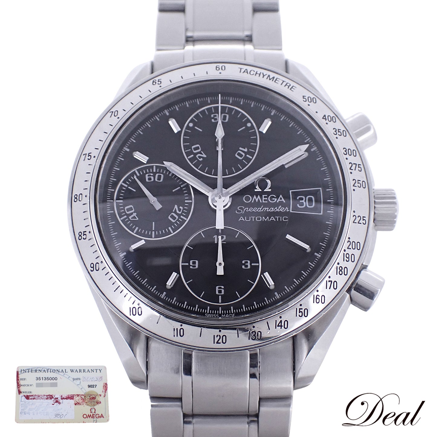 OMEGA オメガ スピードマスター デイト 3513.50 メンズ 腕時計