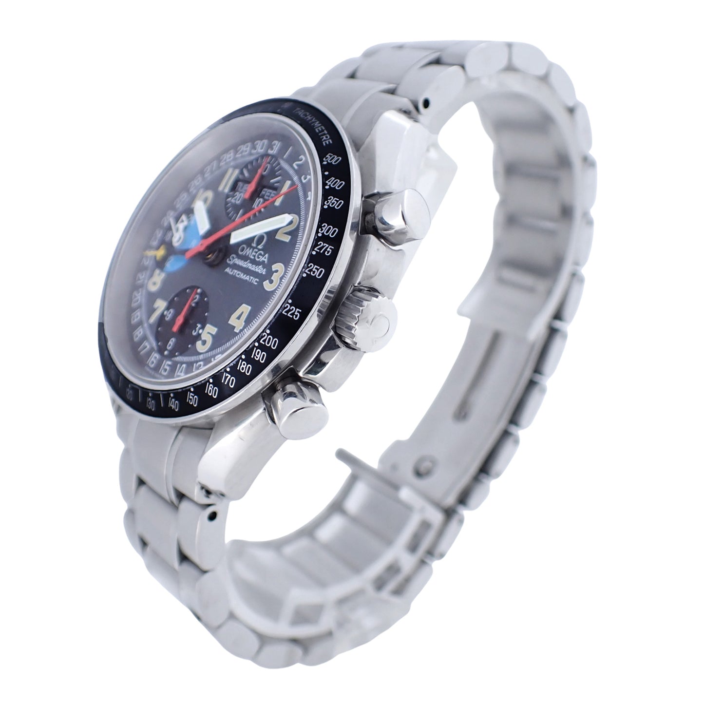 OMEGA オメガ スピードマスター マーク40 AM/PM 3820.53.21 メンズ 腕時計