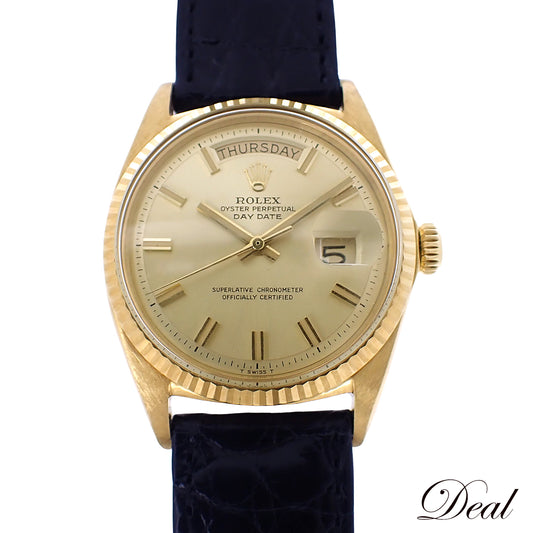 K18YG ROLEX ロレックス オイスターパーペチュアル デイデイト 1803 アンティーク 1966年 メンズ 腕時計