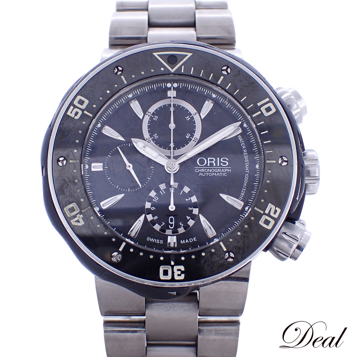 ORIS オリス プロダイバー クロノグラフ デイト 7630-71 メンズ 腕時計