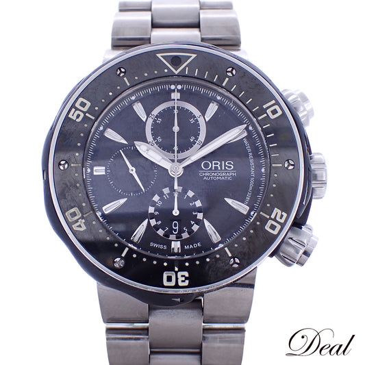 ORIS オリス プロダイバー クロノグラフ デイト 7630-71 メンズ 腕時計