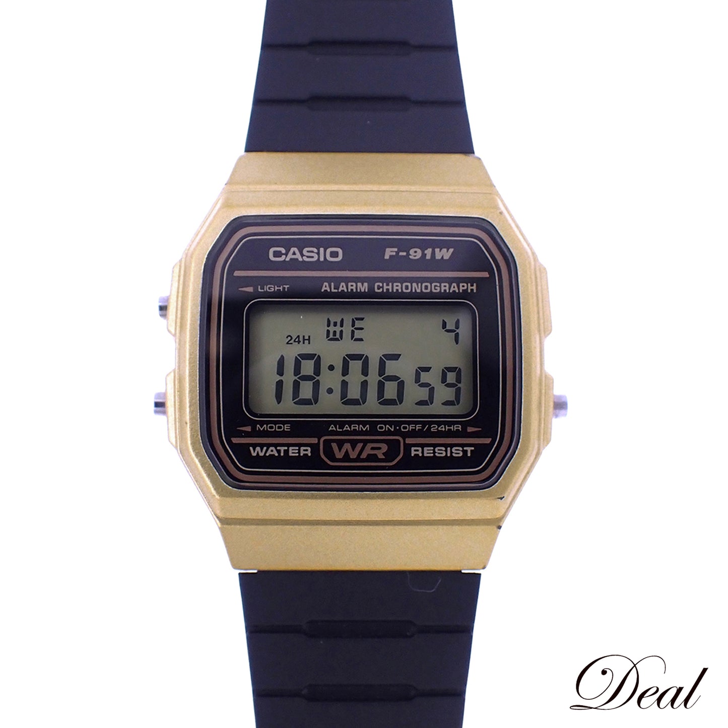 CASIO カシオ スタンダード ゴールド F-91W チープカシオ メンズ 腕時計