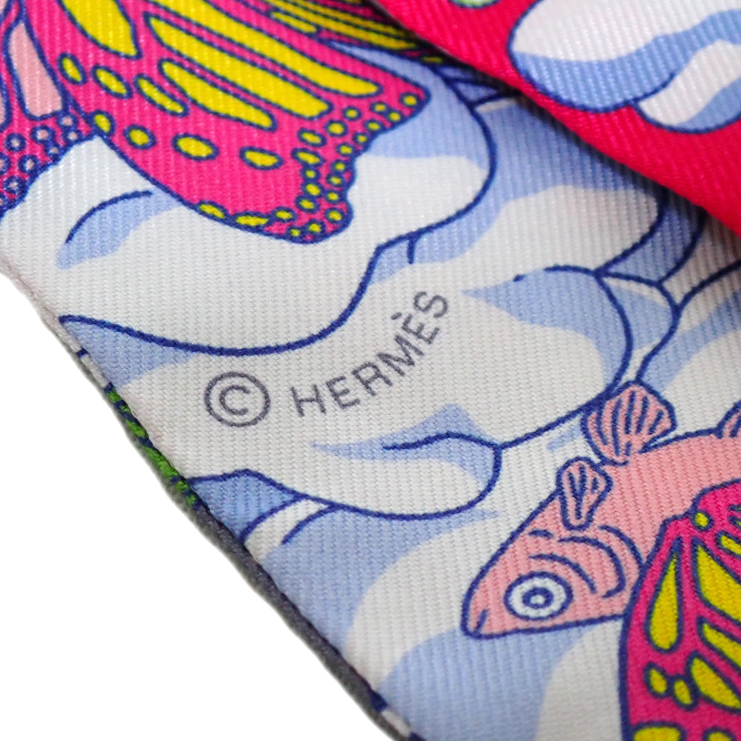 未使用 保管品 HERMES エルメス ツイリー 私の雲 Sur Mon Nuage H063900S08 ピンク レディース スカーフ