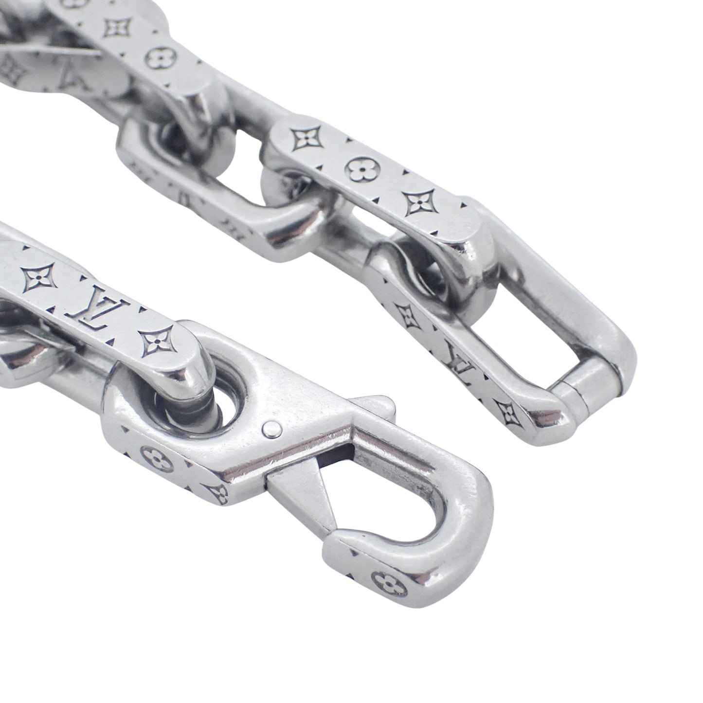 LOUIS VUITTON ルイ・ヴィトン モノグラム チェーン M00309 シルバー メンズ ブレスレット
LV