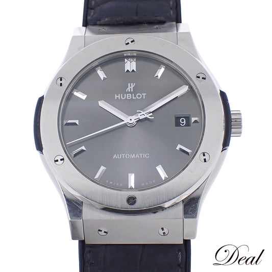 HUBLOT ウブロ クラシックフュージョン チタニウム レーシング 511.NX.7071.LR メンズ 腕時計