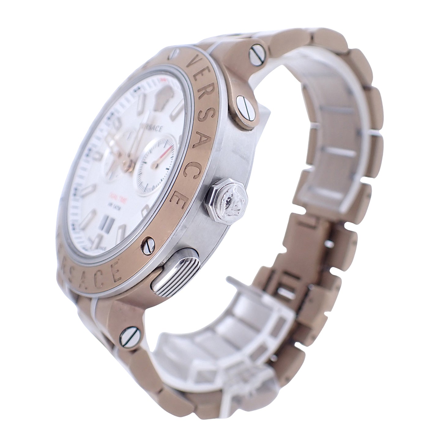 Versace ヴェルサーチ V-エクストリームプロ デュアルタイム メンズ 腕時計