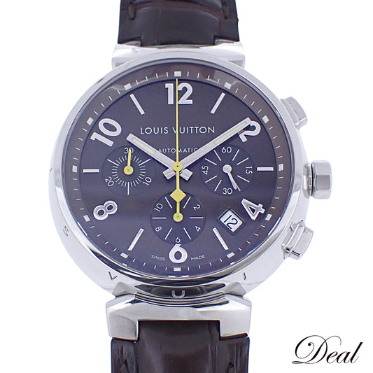 LOUIS VUITTON ルイ・ヴィトン タンブール クロノ Q1121 メンズ 腕時計
LV