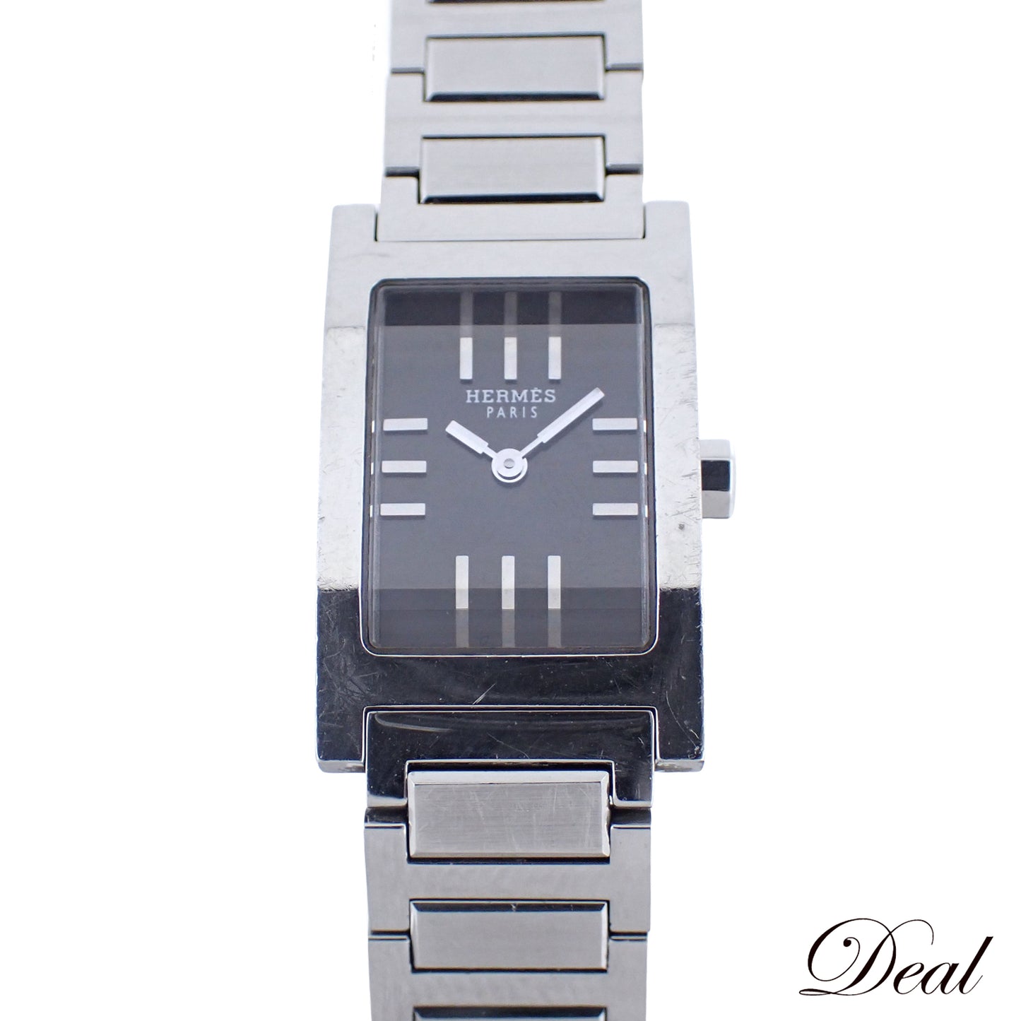 ジャンク品 HERMES エルメス タンデム TA1.210 レディース 腕時計