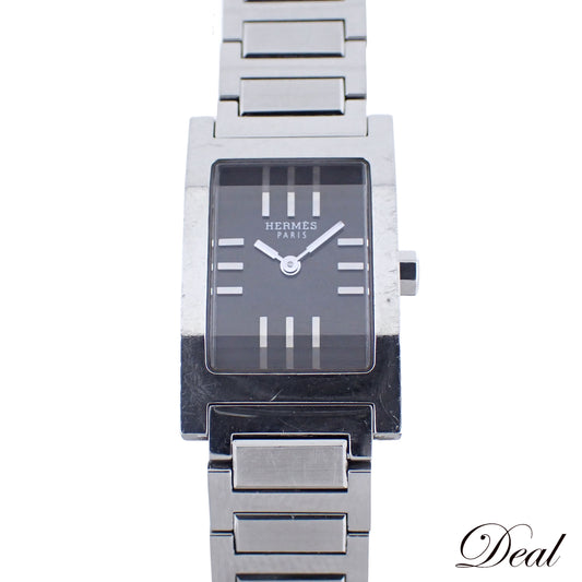 ジャンク品 HERMES エルメス タンデム TA1.210 レディース 腕時計