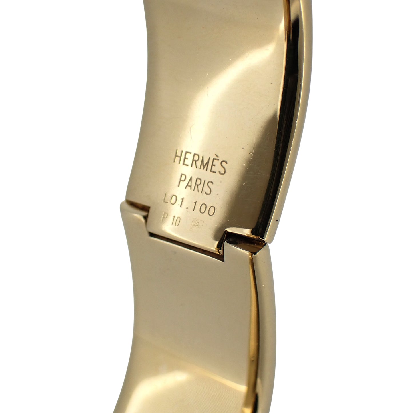 HERMES エルメス ロケ バングル ウォッチ LO1.201 七宝焼き レディース 腕時計