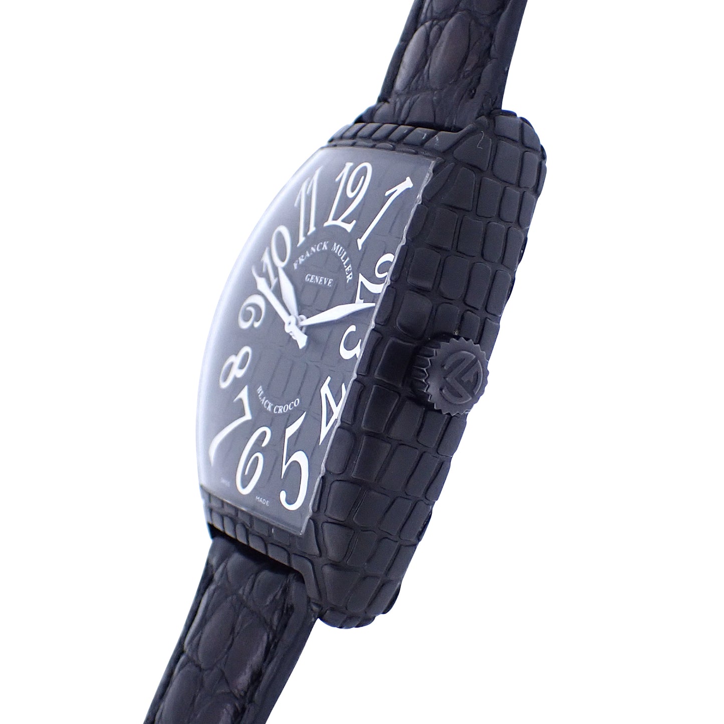 FRANCK MULLER フランクミュラー トノーカーベックス ブラッククロコ 7880SCBRBLKCRO メンズ 腕時計