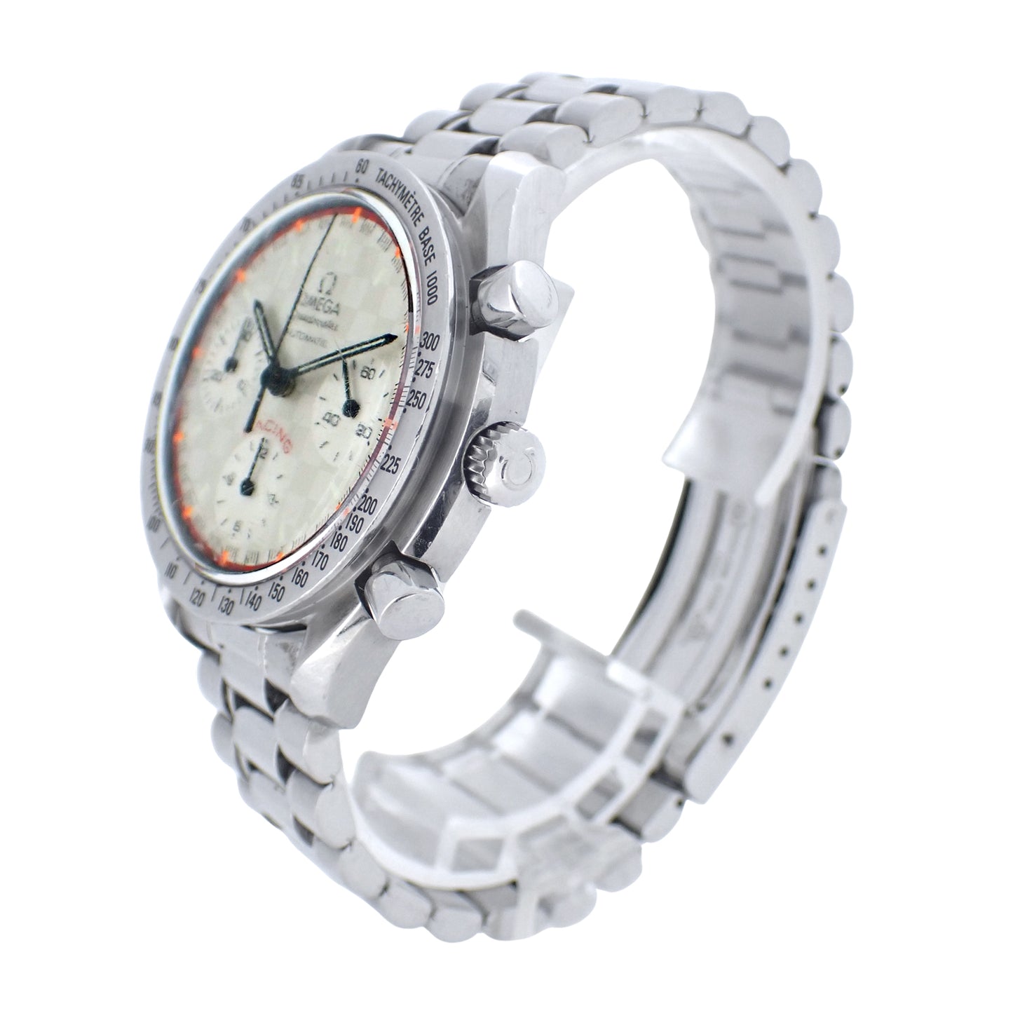 4000本限定 OMEGA オメガ スピードマスター シューマッハ レーシング 3517.30 メンズ 腕時計