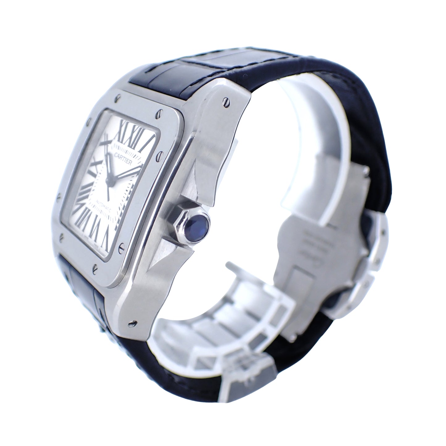 Cartier カルティエ サントス100 MM W20106X8 ボーイズ ユニセックス メンズ 腕時計