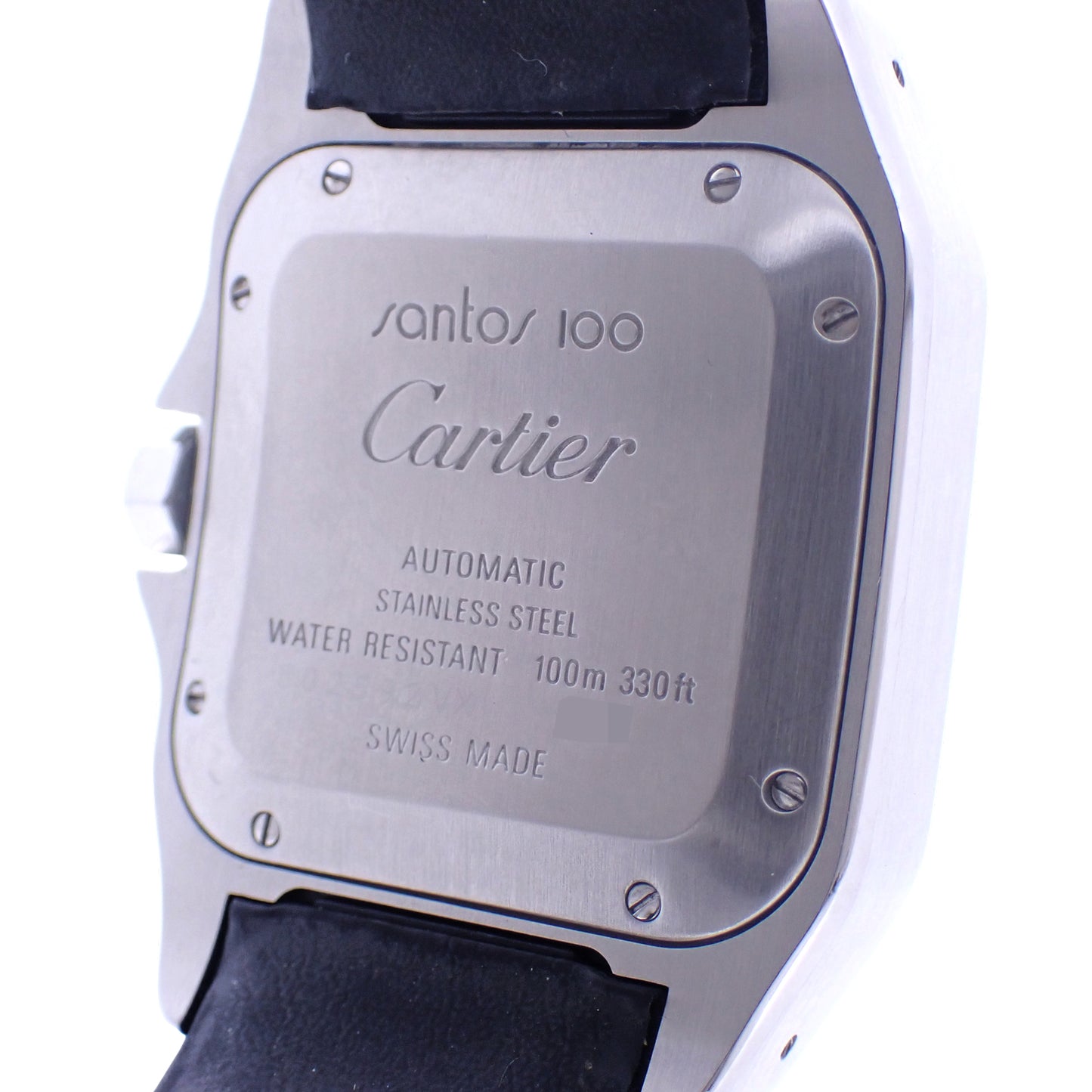 Cartier カルティエ サントス100 MM W20106X8 ボーイズ ユニセックス メンズ 腕時計