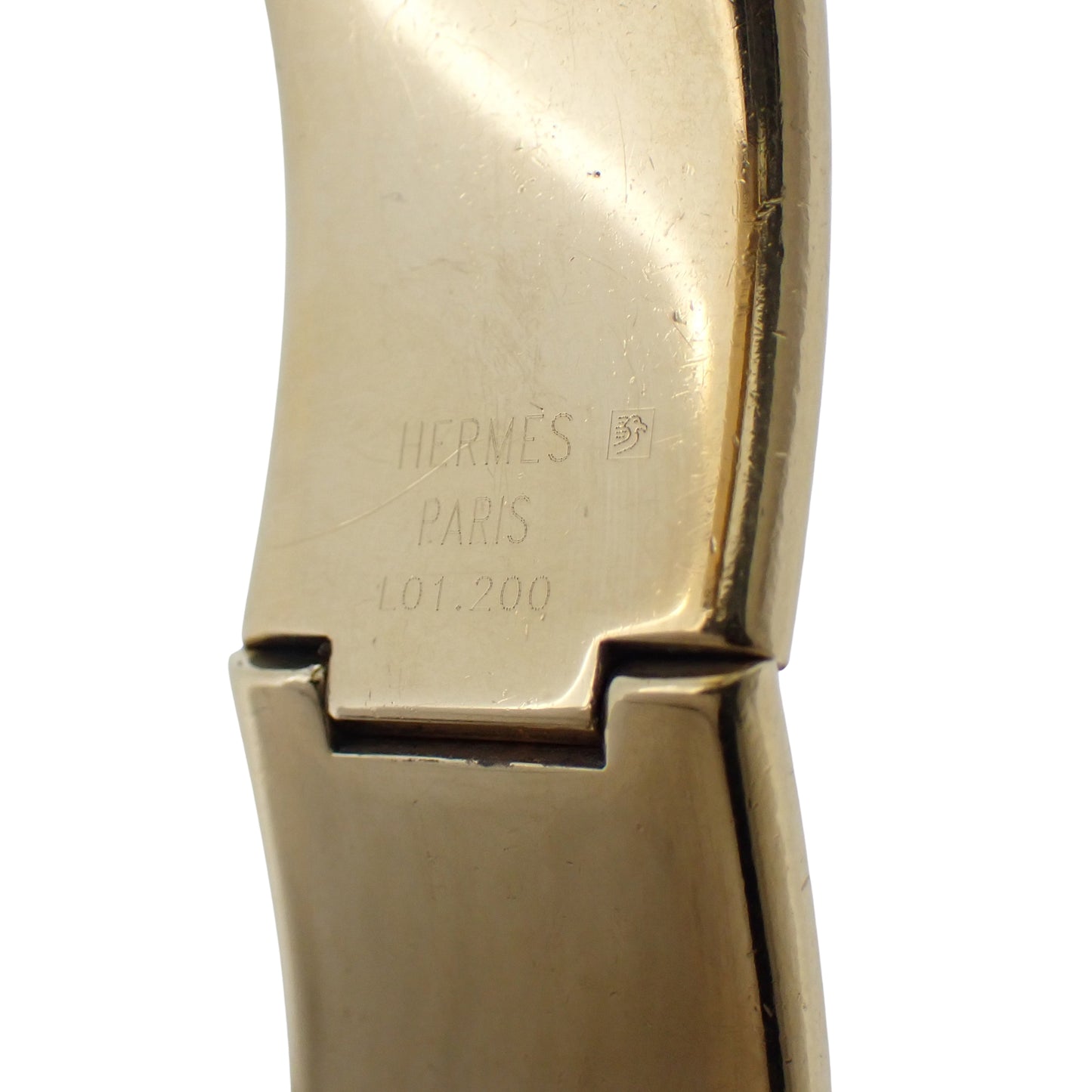 HERMES エルメス ロケ バングル ウォッチ LO1.201 七宝焼き レディース 腕時計