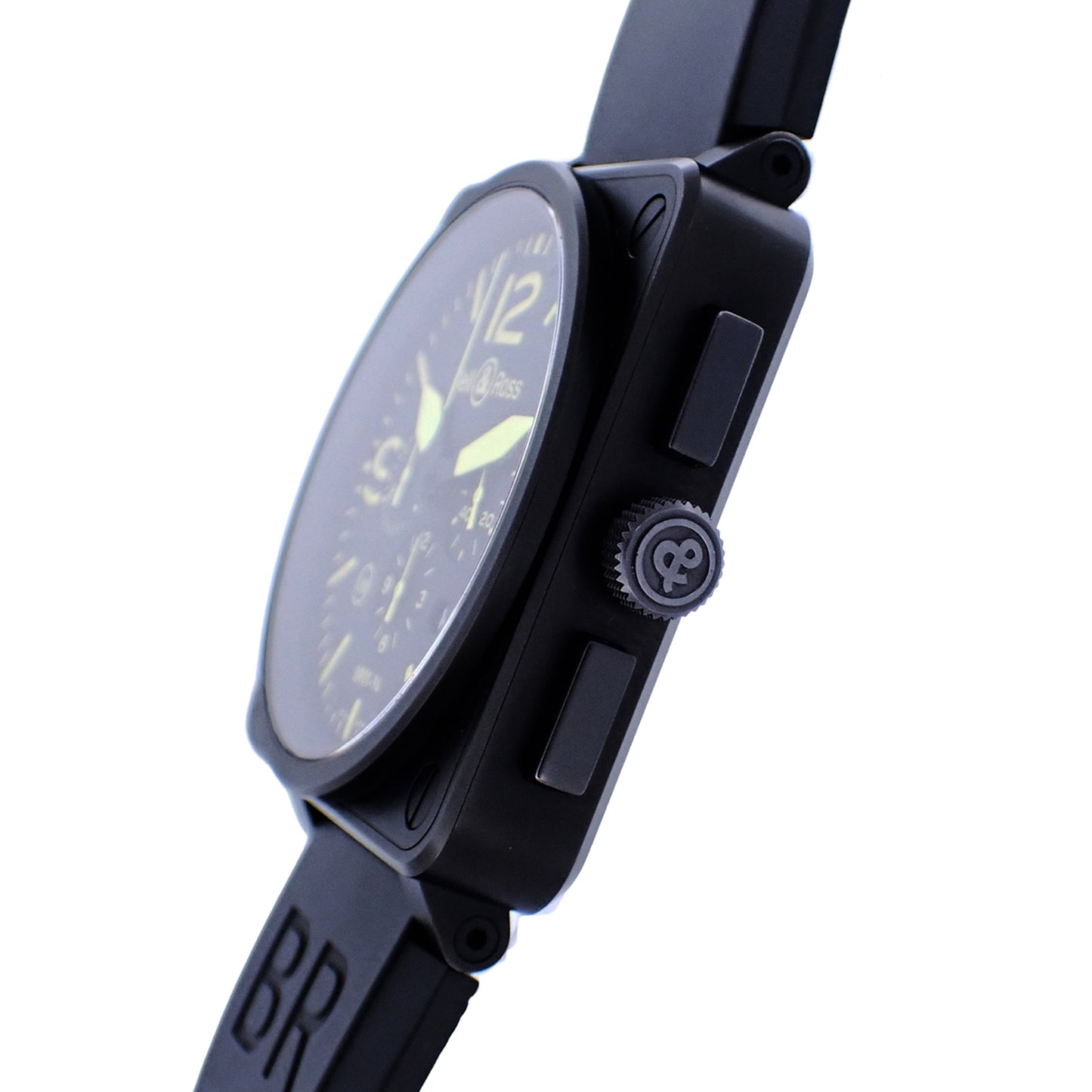 500本限定 Bell＆Ross ベル＆ロス BR01-94 クロノグラフ BR01-94-SYlw メンズ 腕時計