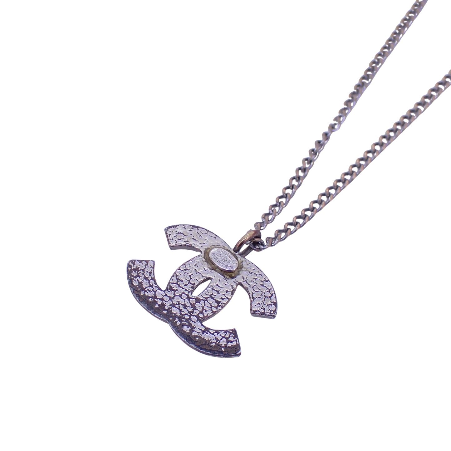 CHANEL シャネル ココマーク ブラック×シルバー ブラック レディース ネックレス