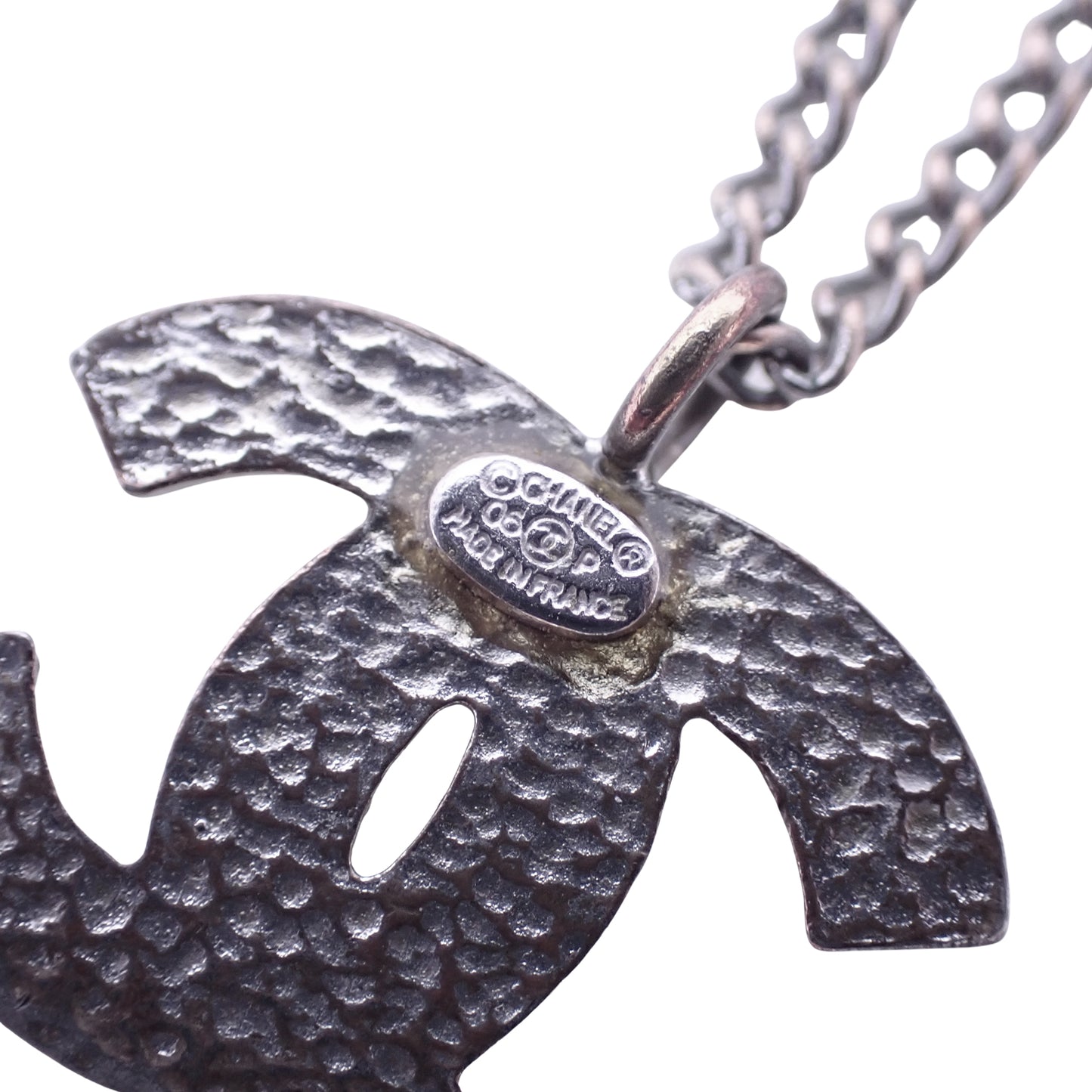 CHANEL シャネル ココマーク ブラック×シルバー ブラック レディース ネックレス