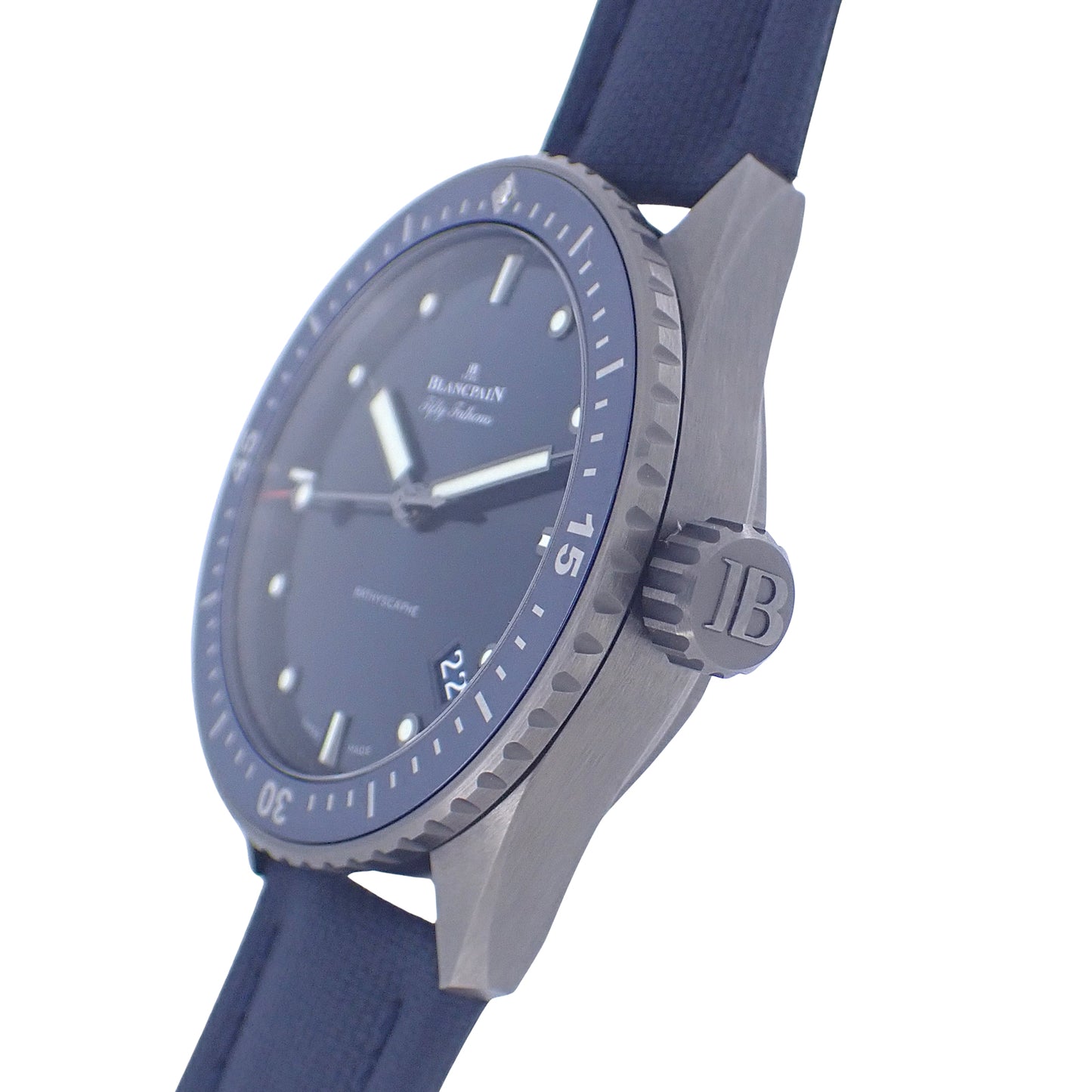 美品 Blancpain ブランパン フィフティファゾムス バチスカーフ 5000-0240-O52A メンズ 腕時計