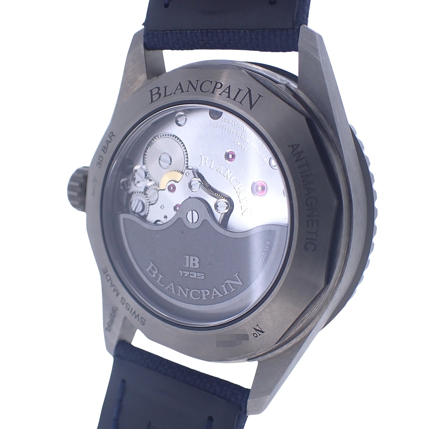 美品 Blancpain ブランパン フィフティファゾムス バチスカーフ 5000-0240-O52A メンズ 腕時計