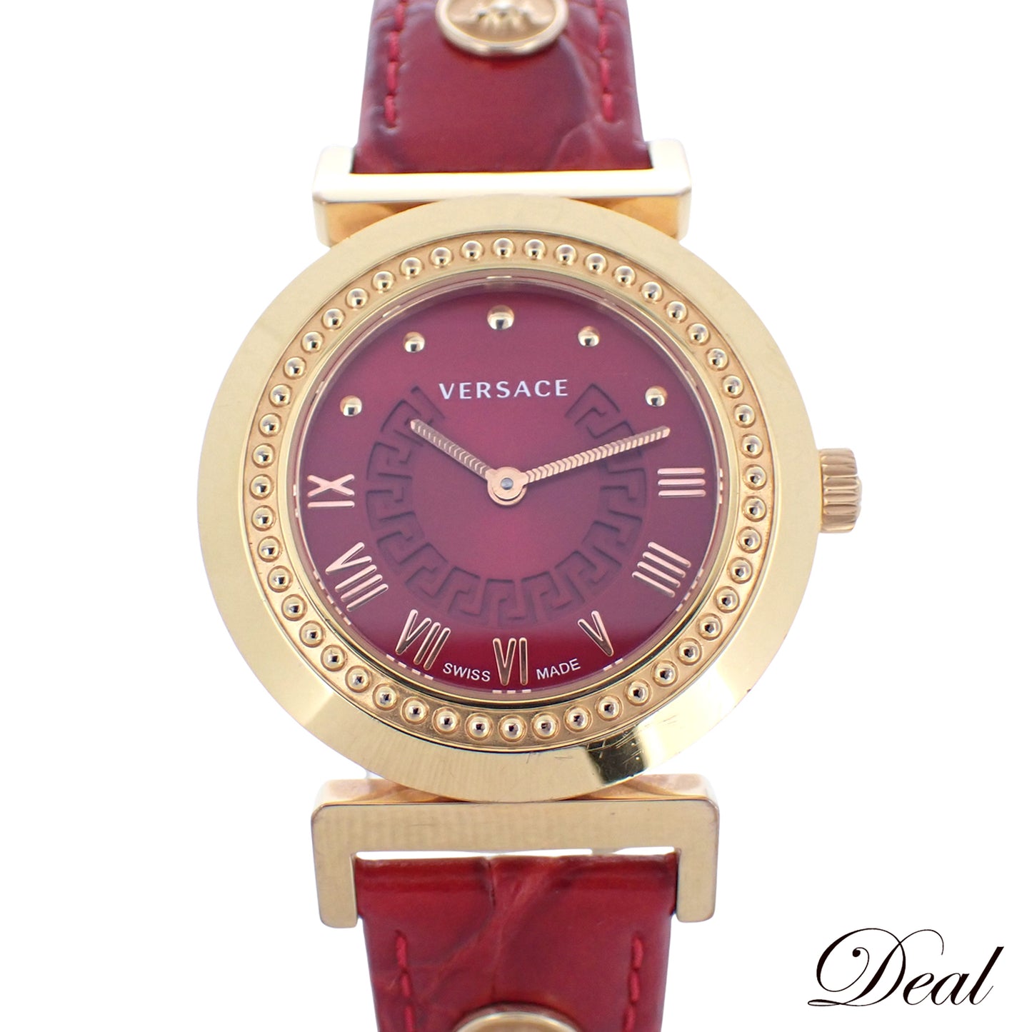 Versace ヴェルサーチ ヴァニティ クォーツ P5Q メンズ 腕時計