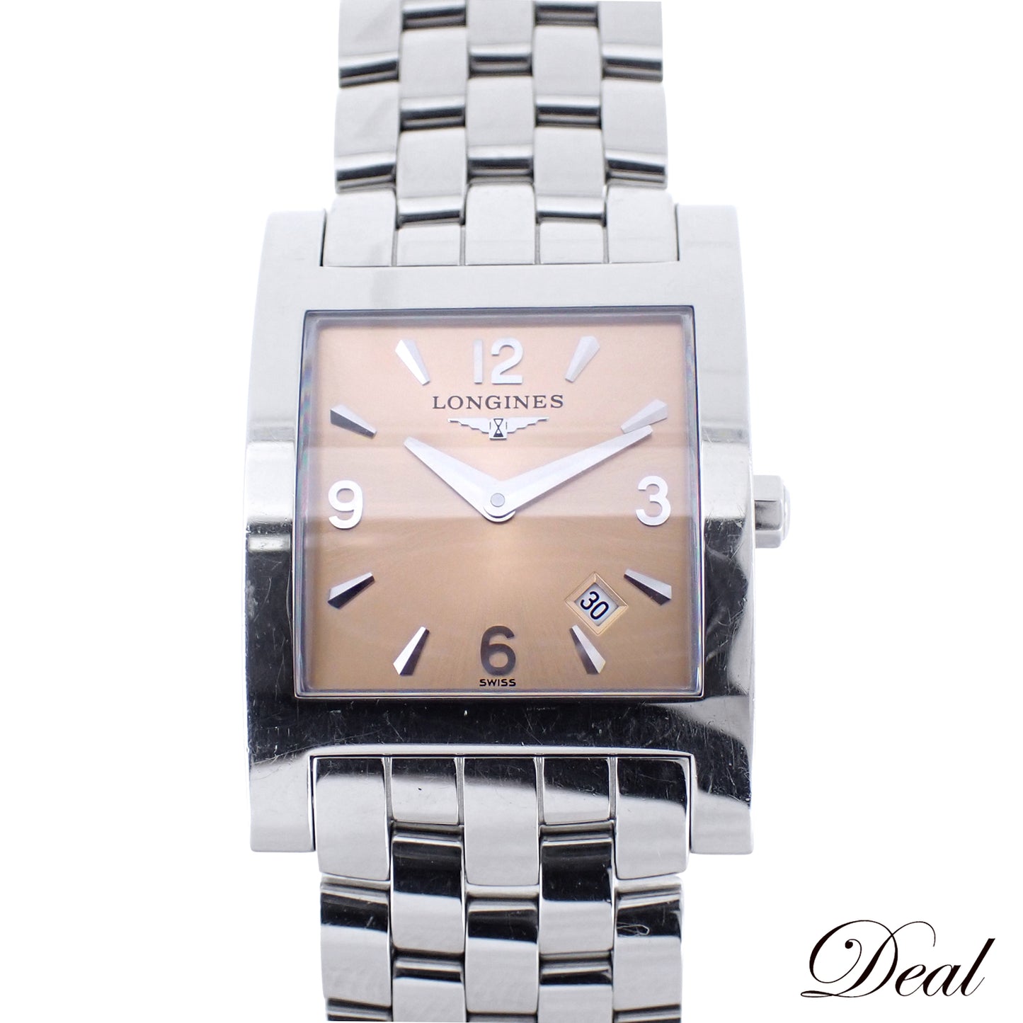 LONGINES ロンジン ドルチェヴィータ L5.503.4 ピンク レディース 腕時計