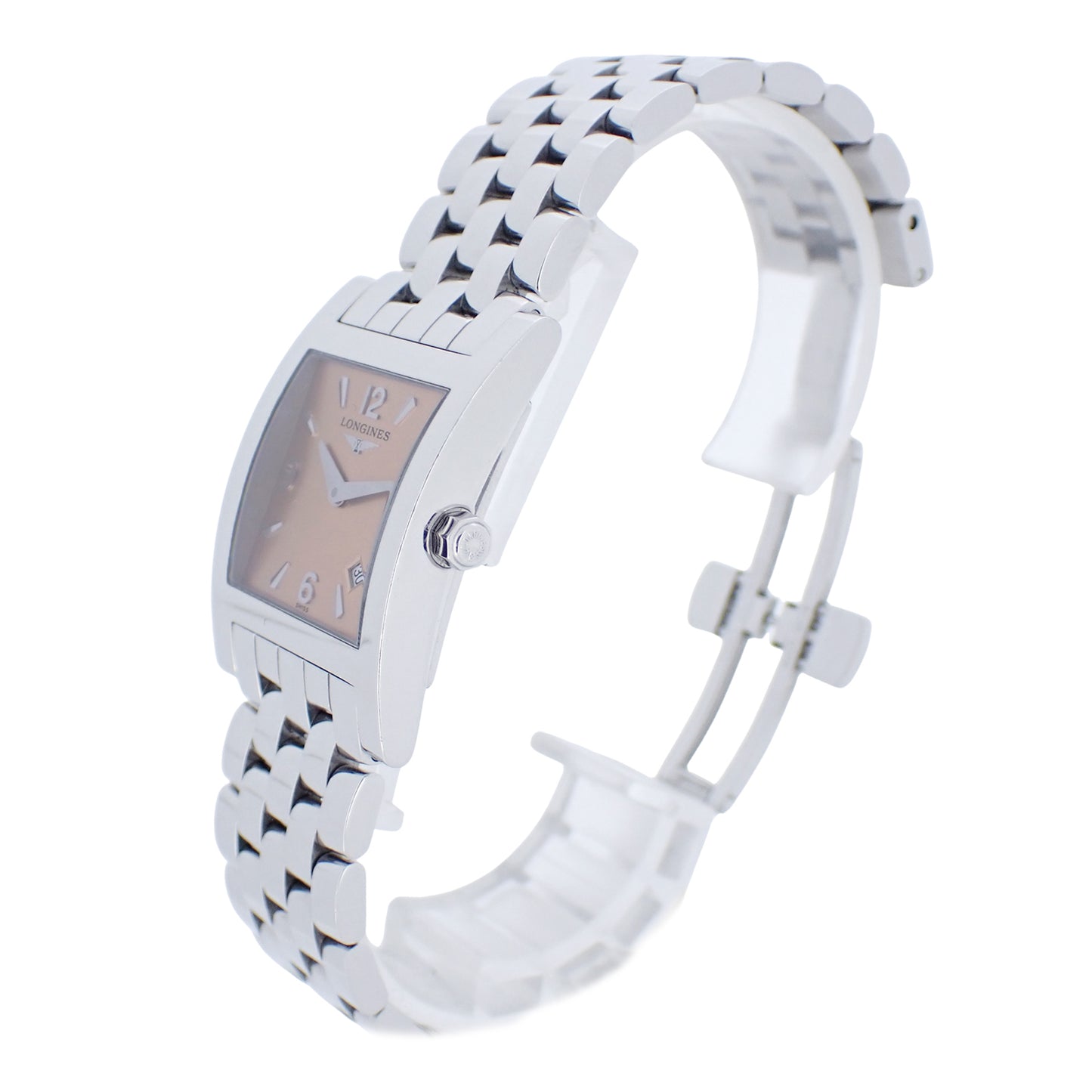 LONGINES ロンジン ドルチェヴィータ L5.503.4 ピンク レディース 腕時計