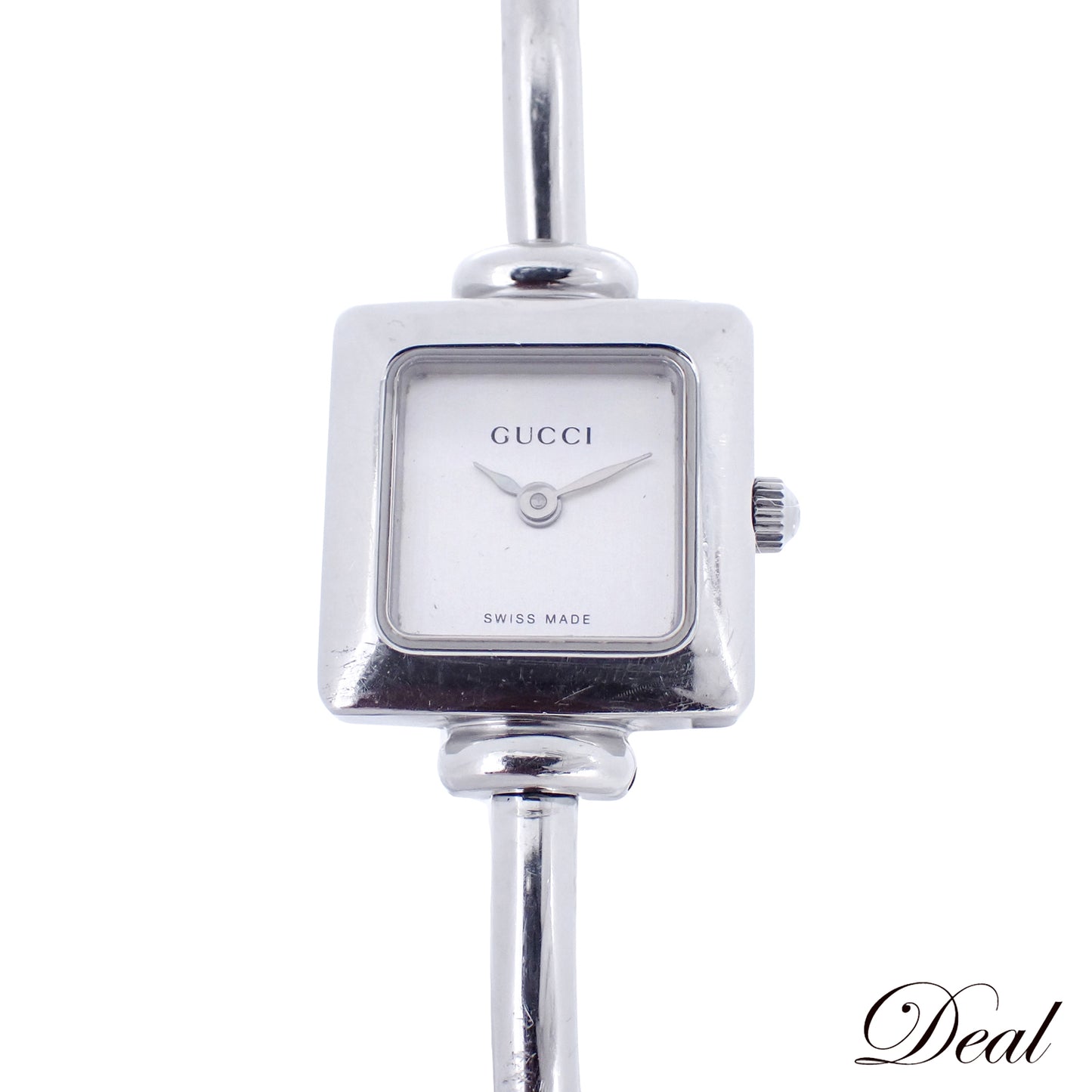 GUCCI グッチ バングルウォッチ 1900L シルバー クォーツ レディース 腕時計