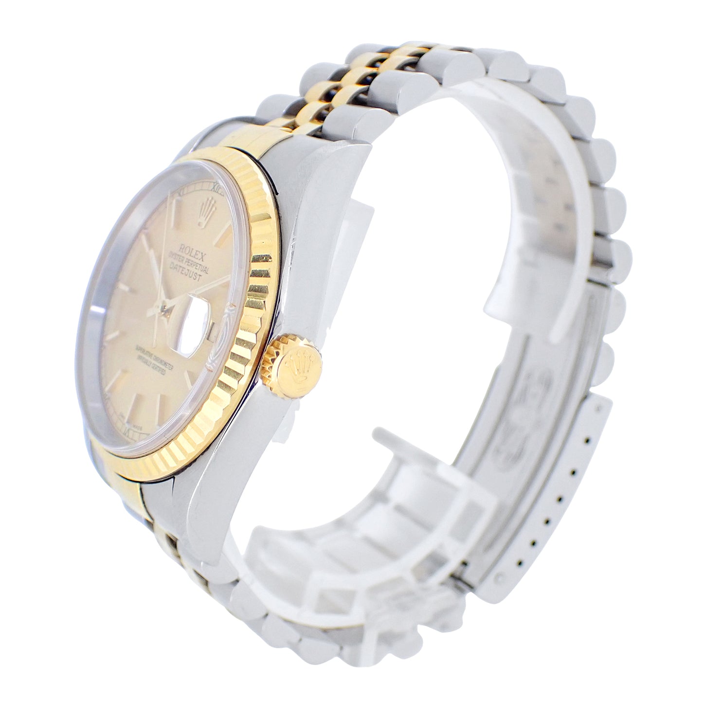 ROLEX ロレックス デイトジャスト Y 16233 SS/YG メンズ 腕時計