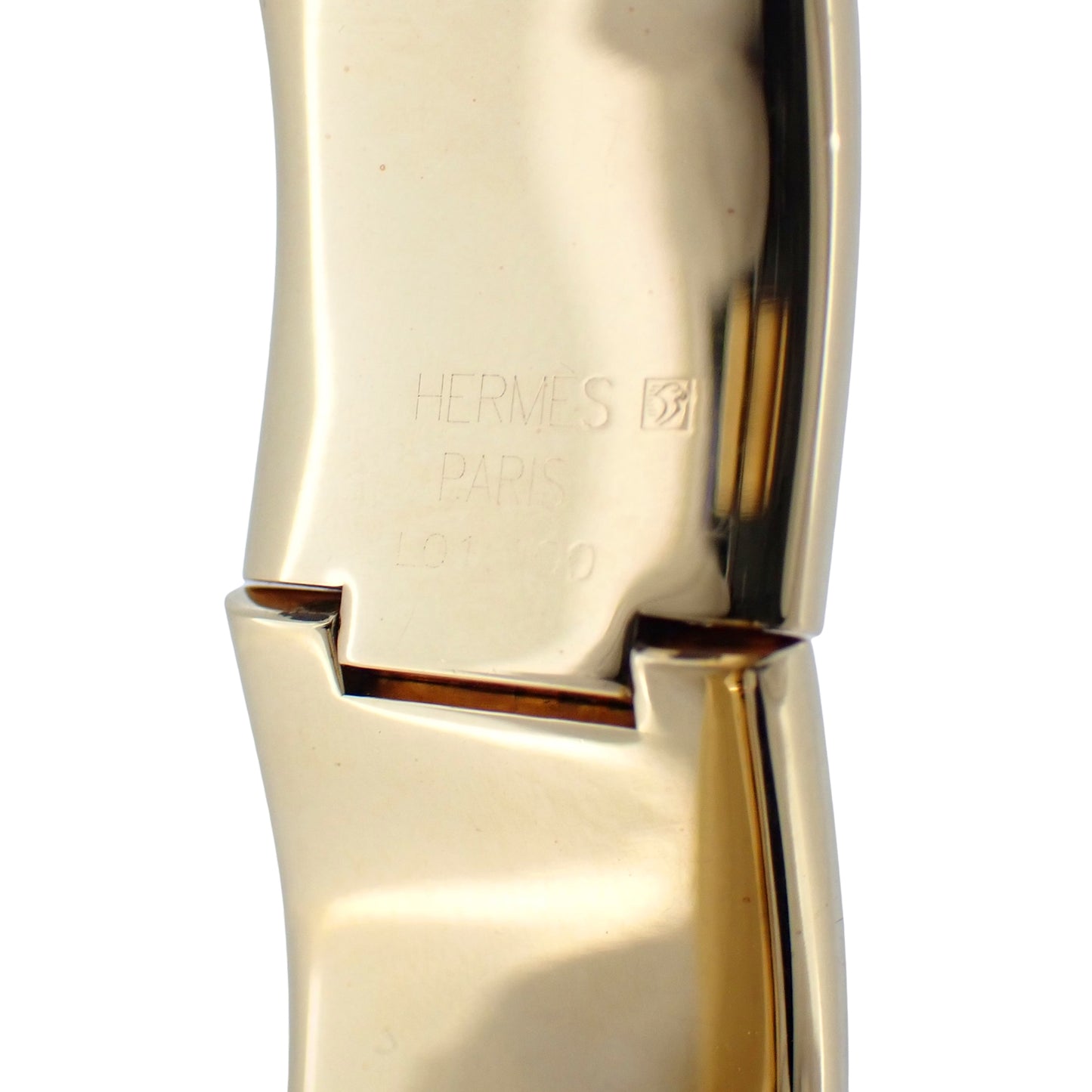 HERMES エルメス ロケ バングル ウォッチ LO1.201 七宝焼き グリーン レディース 腕時計