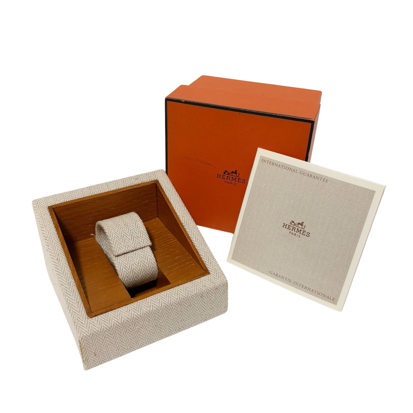 HERMES エルメス メドール ME1.201 ホワイト文字盤 レディース 腕時計