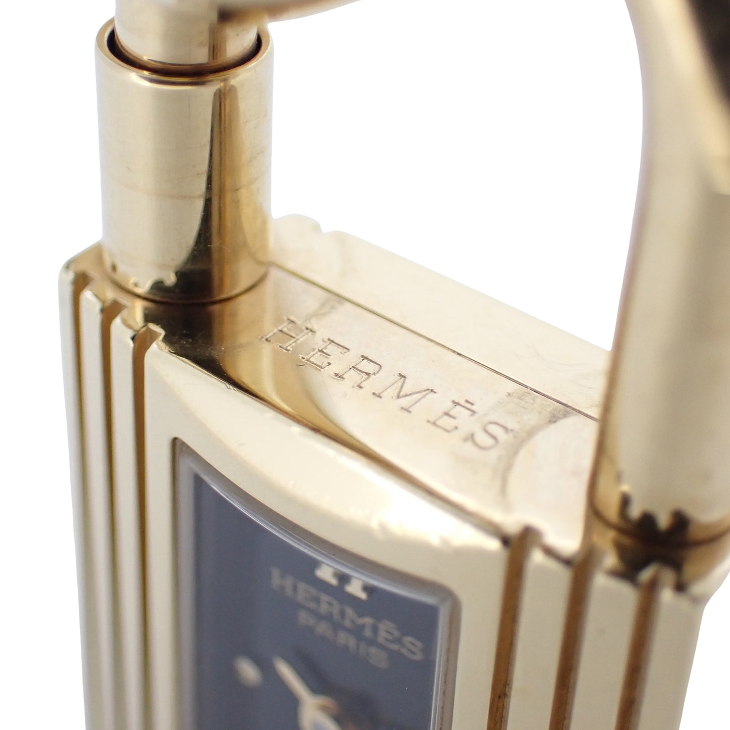 HERMES エルメス ケリーウォッチ ブラック文字盤 レディース 腕時計