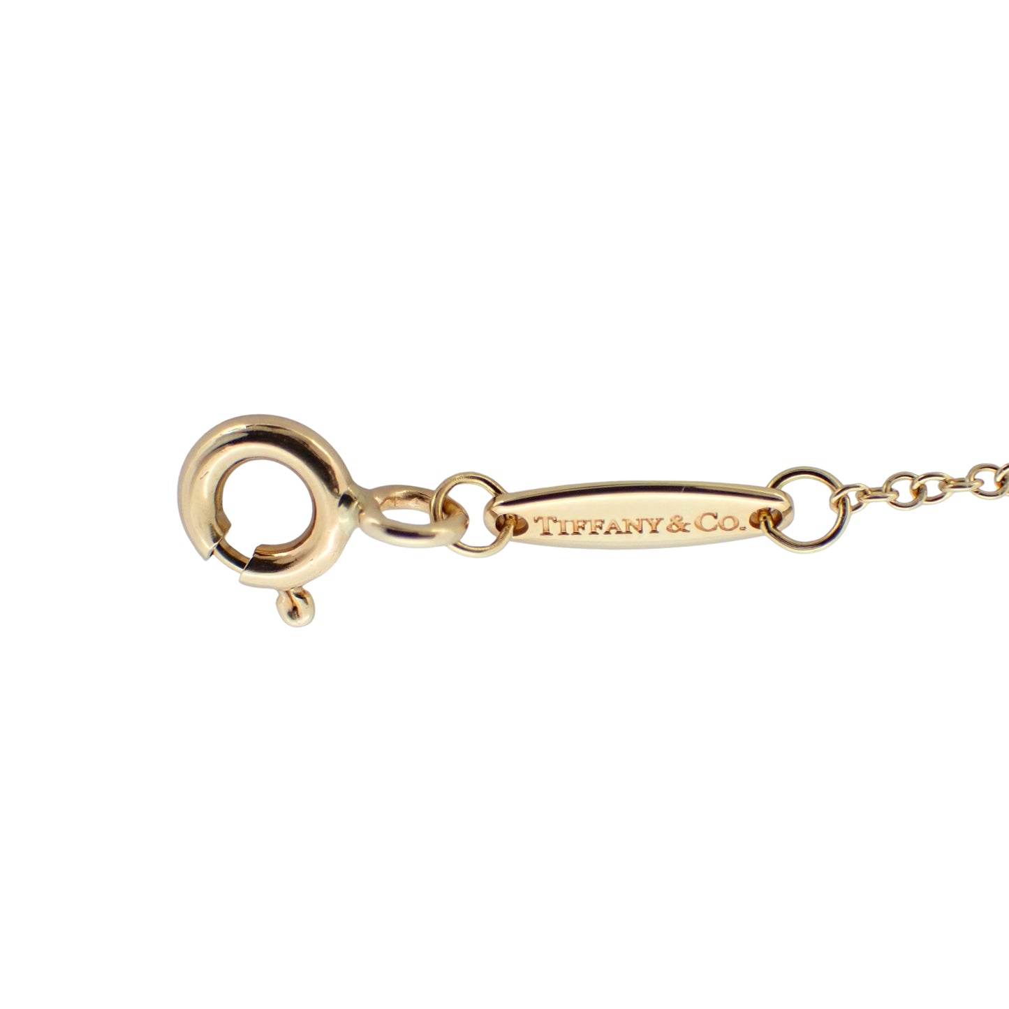 TIFFANY&Co. ティファニー バイザヤード K18YG 1Pダイヤ ゴールド レディース ネックレス