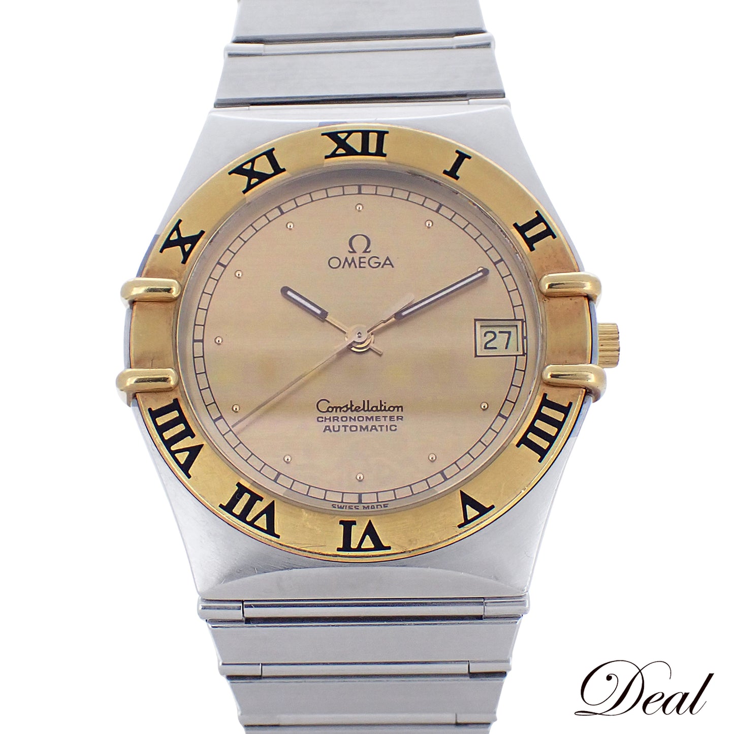 OMEGA オメガ コンステレーション クロノメーター デイト Cal.1111 SS/YG ヴィンテージ メンズ 腕時計
