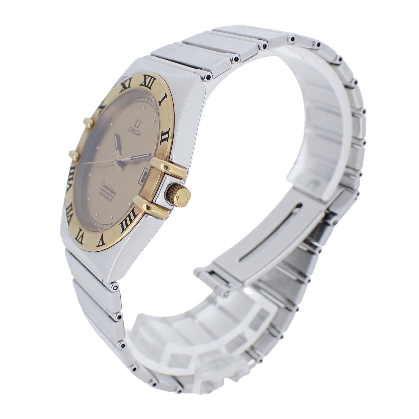 OMEGA オメガ コンステレーション クロノメーター デイト Cal.1111 SS/YG ヴィンテージ メンズ 腕時計