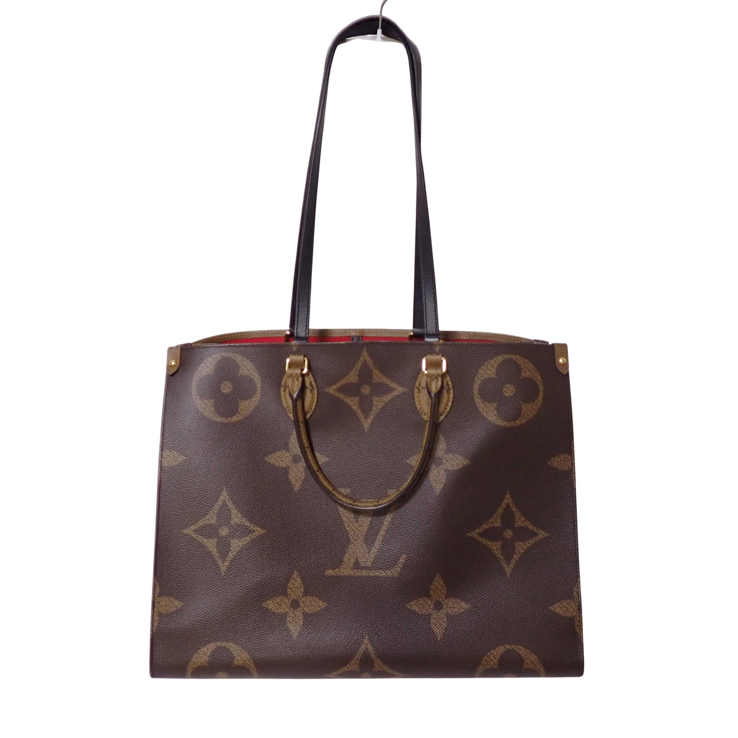 未使用 展示品 LOUIS VUITTON ルイ・ヴィトン オンザゴー GM M45320 モノグラム ジャイアント リバース ブラウン レディース ハンドバッグ
LV