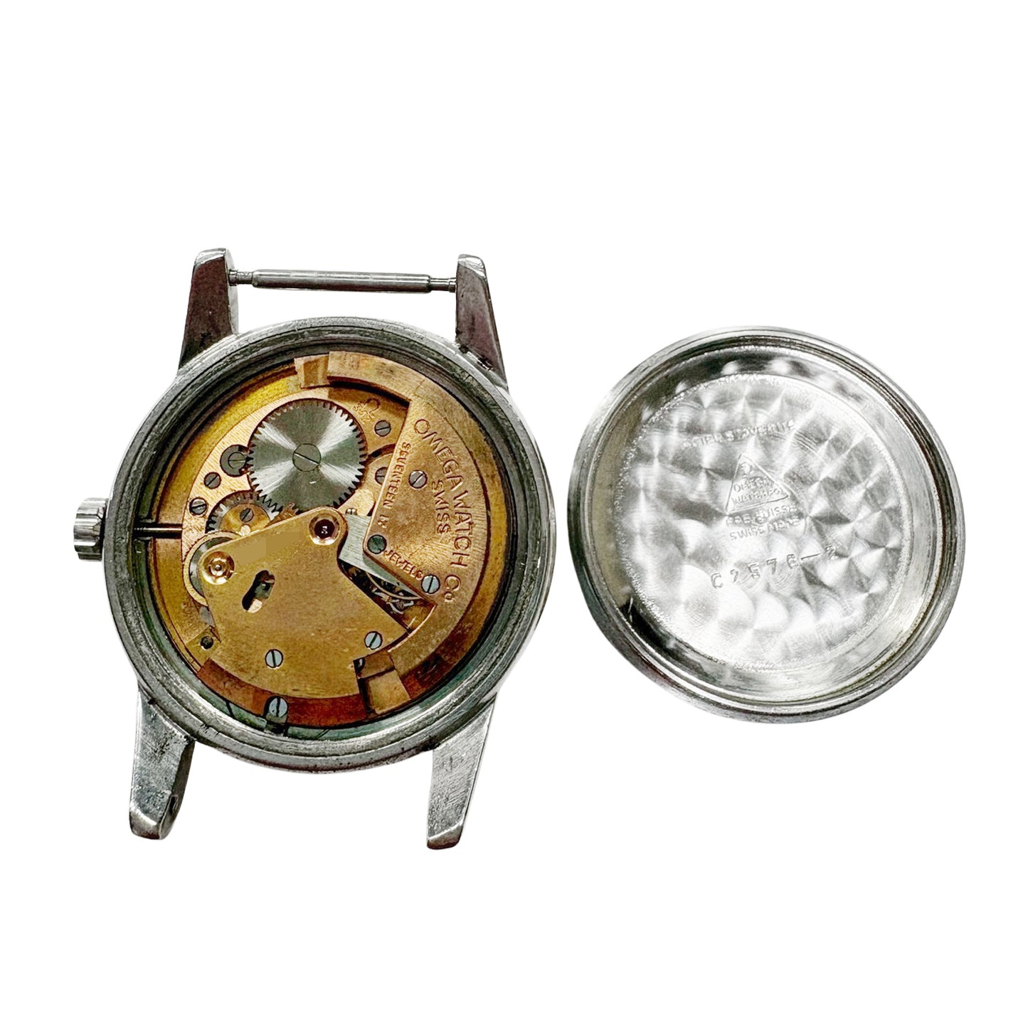 OMEGA オメガ シーマスター ハーフローター 2576-2 Cal.342 ヴィンテージ メンズ 腕時計