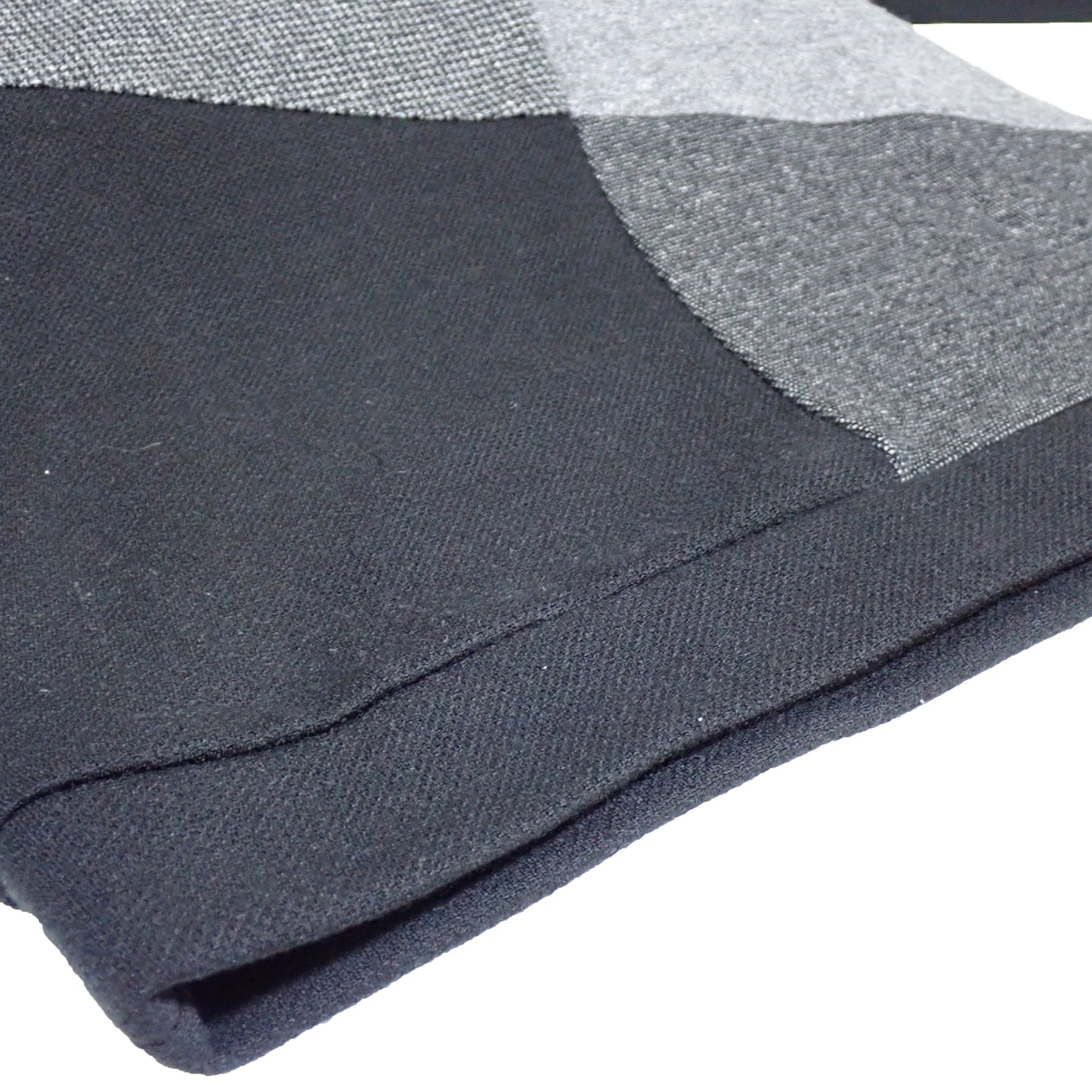 BLACK LABEL ブラックレーベル クレストブリッジ パッチワーク トレーナー ブラック スウェット