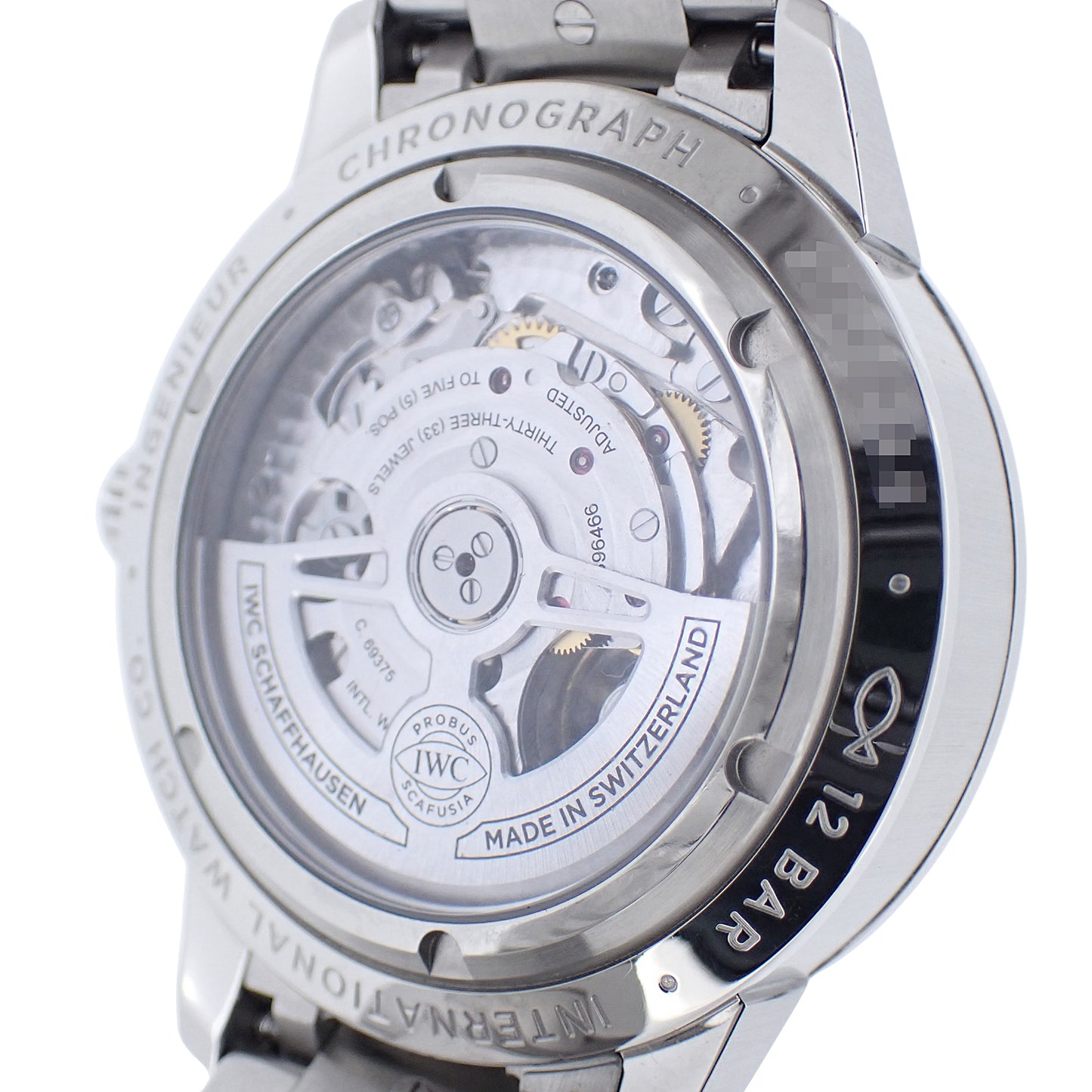 IWC IWC インヂュニア クロノグラフ IW380801 メンズ 腕時計