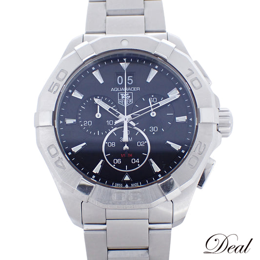 TAG HEUER タグホイヤー アクアレーサー クロノグラフ 300m CAY1110.BA0927 メンズ 腕時計