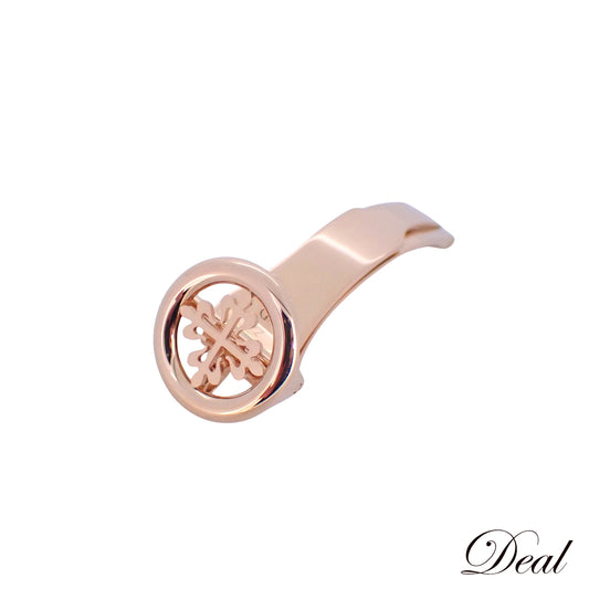 K18PG PATEK PHILIPPE パテックフィリップ 純正 Dバックル 尾錠 18mm ゴールド メンズ 時計バックル