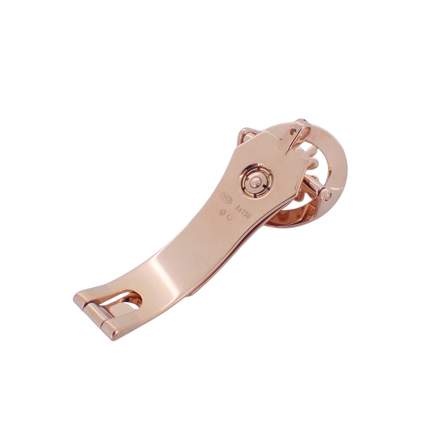 K18PG PATEK PHILIPPE パテックフィリップ 純正 Dバックル 尾錠 18mm ゴールド メンズ 時計バックル